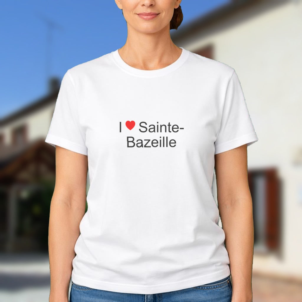 T-shirt I love sainte-bazeille