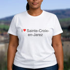 T-shirt I love sainte-croix-en-jarez