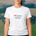 T-shirt I love sainte-fauste