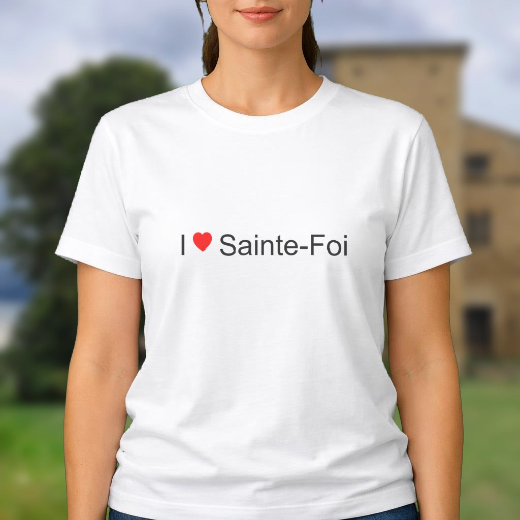 T-shirt I love sainte-foi