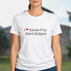 T-shirt I love sainte-foy-saint-sulpice