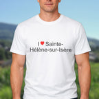 T-shirt I love sainte-hélène-sur-isère