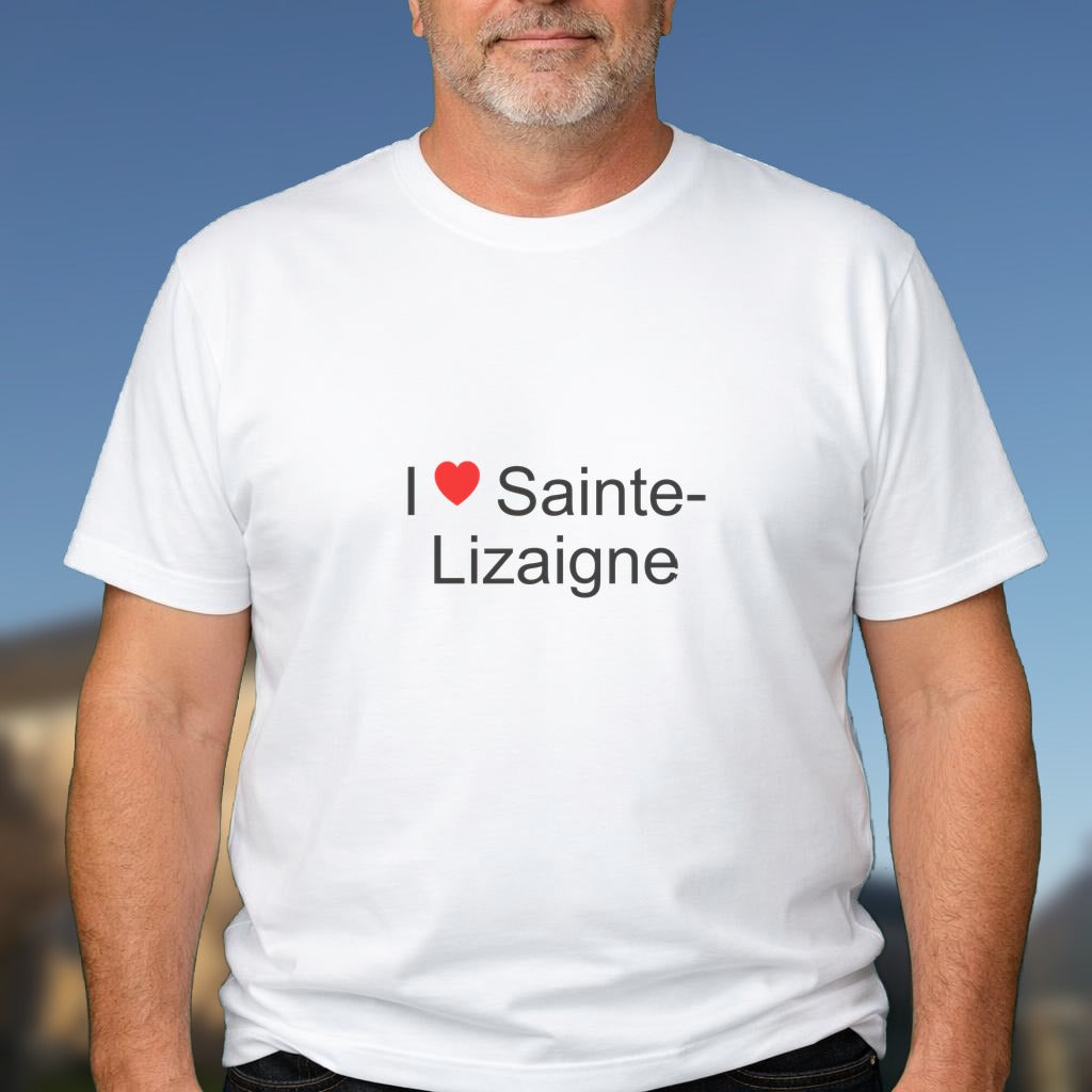 T-shirt I love sainte-lizaigne