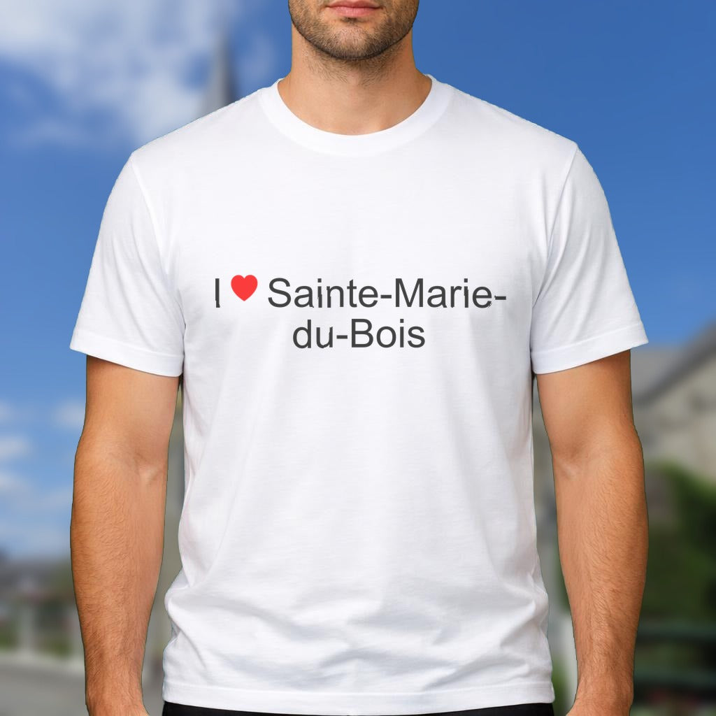 T-shirt I love sainte-marie-du-bois