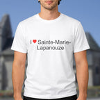 T-shirt I love sainte-marie-lapanouze