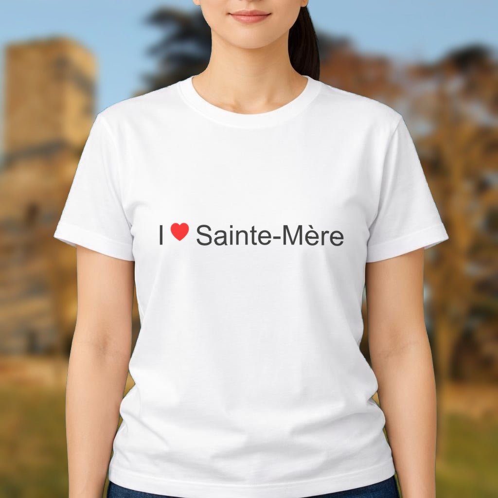 T-shirt I love sainte-mère