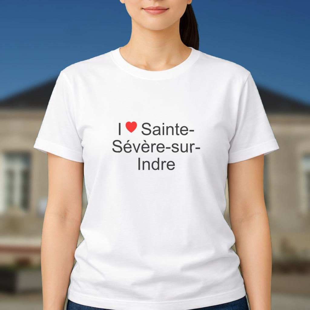 T-shirt I love sainte-sévère-sur-indre