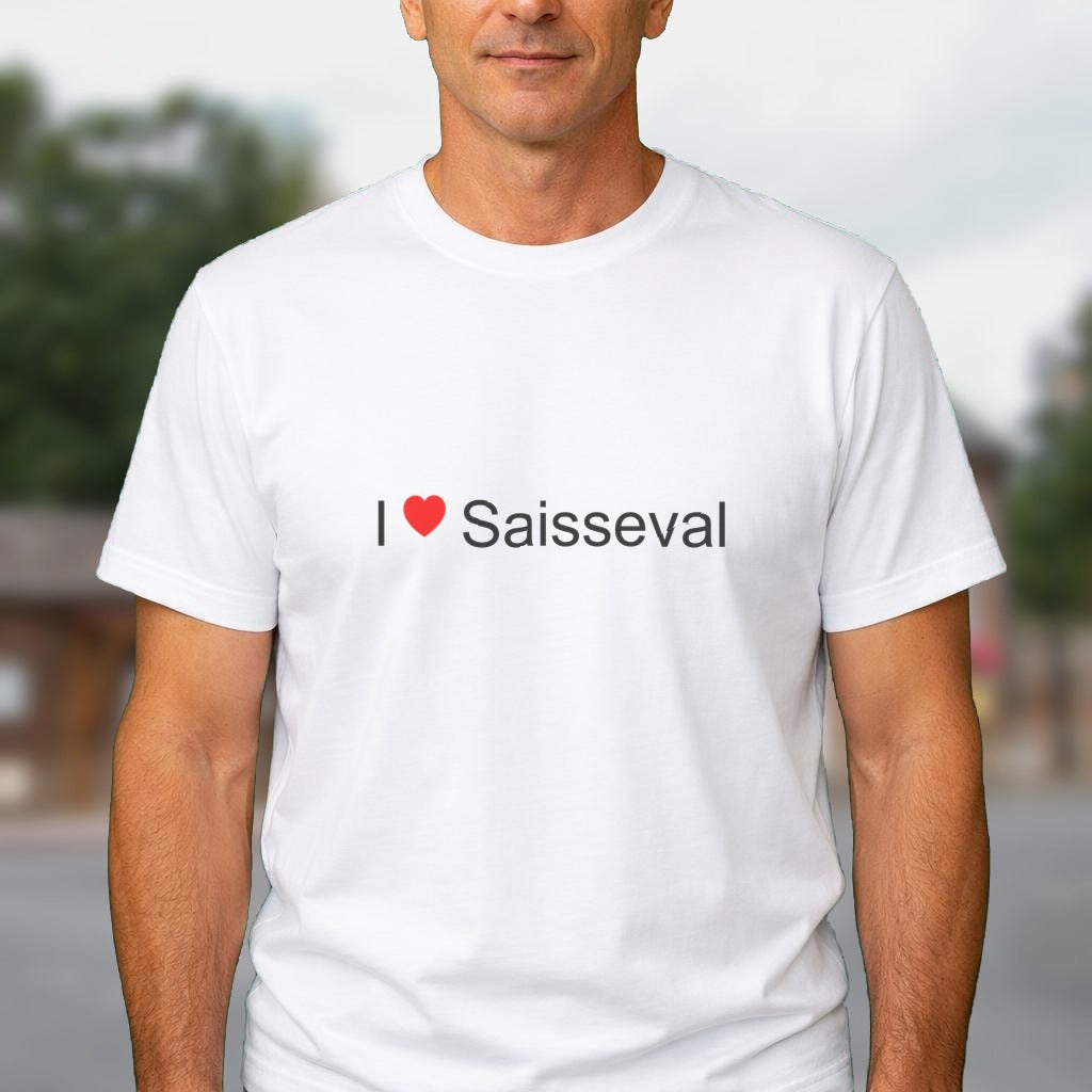 T-shirt I love saisseval
