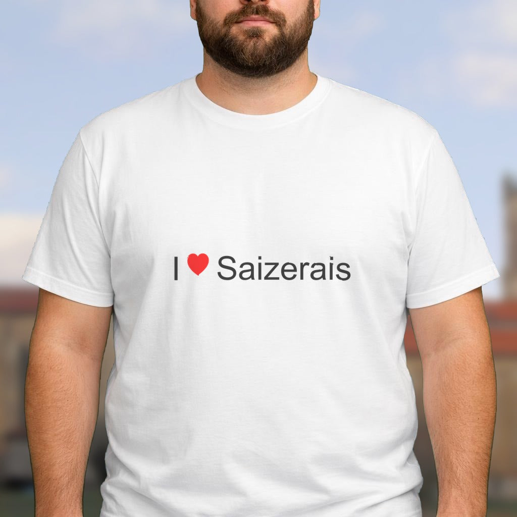 T-shirt I love saizerais