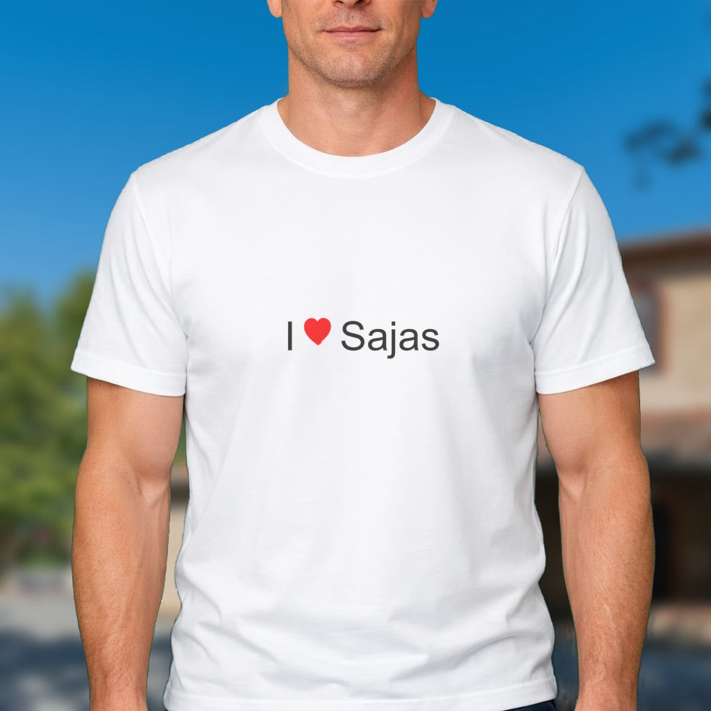 T-shirt I love sajas
