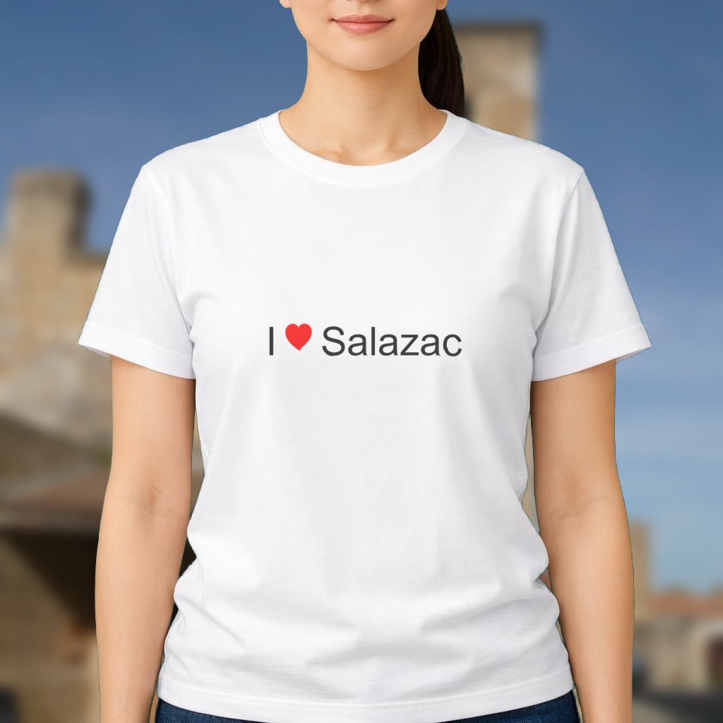 T-shirt I love salazac