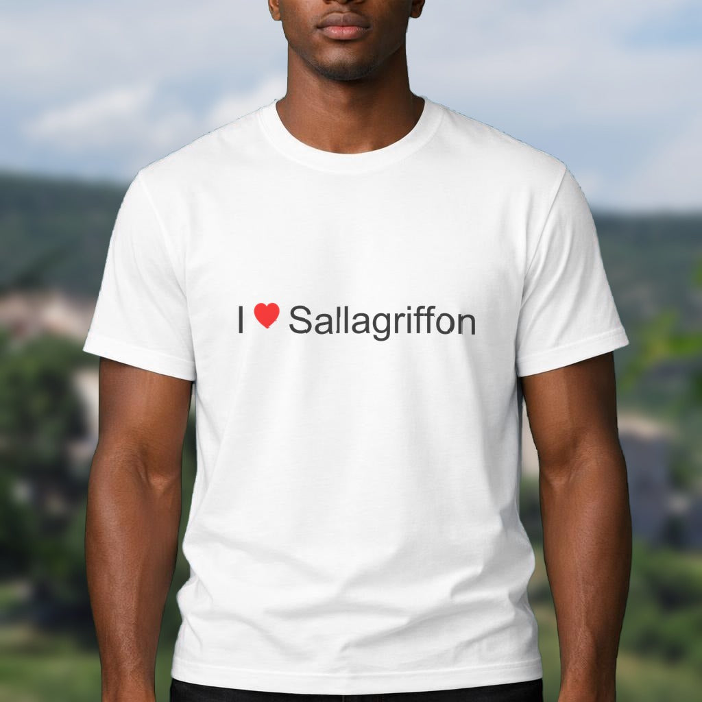 T-shirt I love sallagriffon