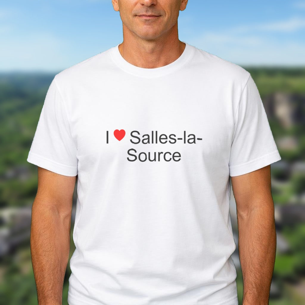 T-shirt I love salles-la-source