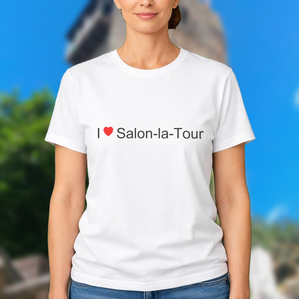 T-shirt I love salon-la-tour