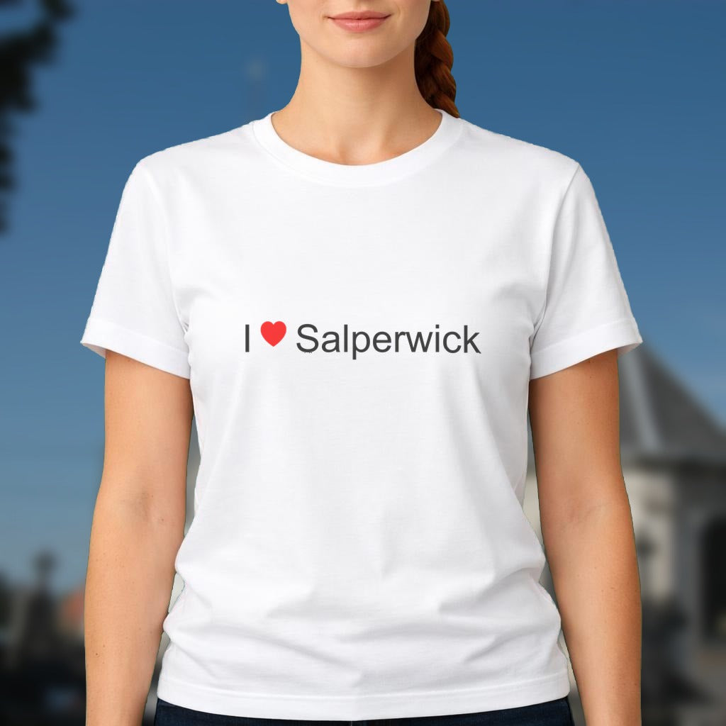 T-shirt I love salperwick