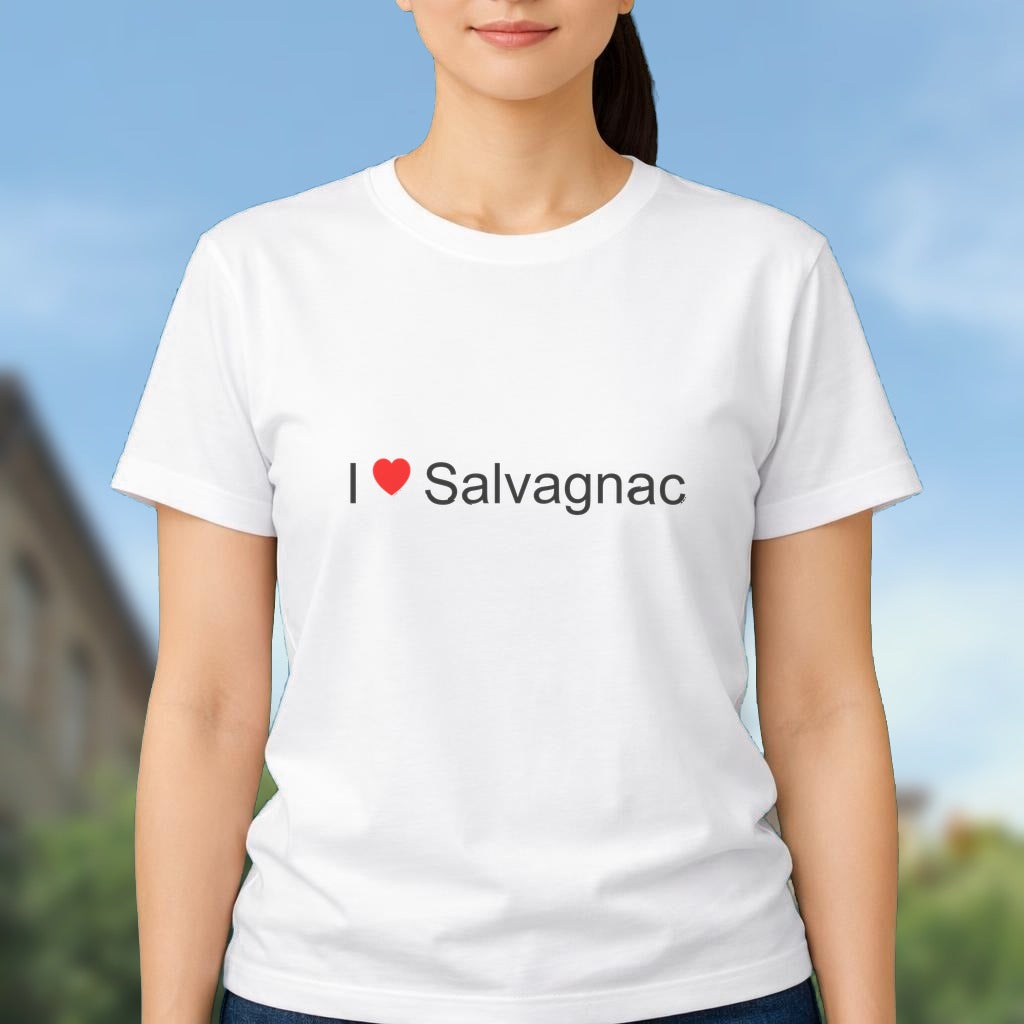 T-shirt I love salvagnac