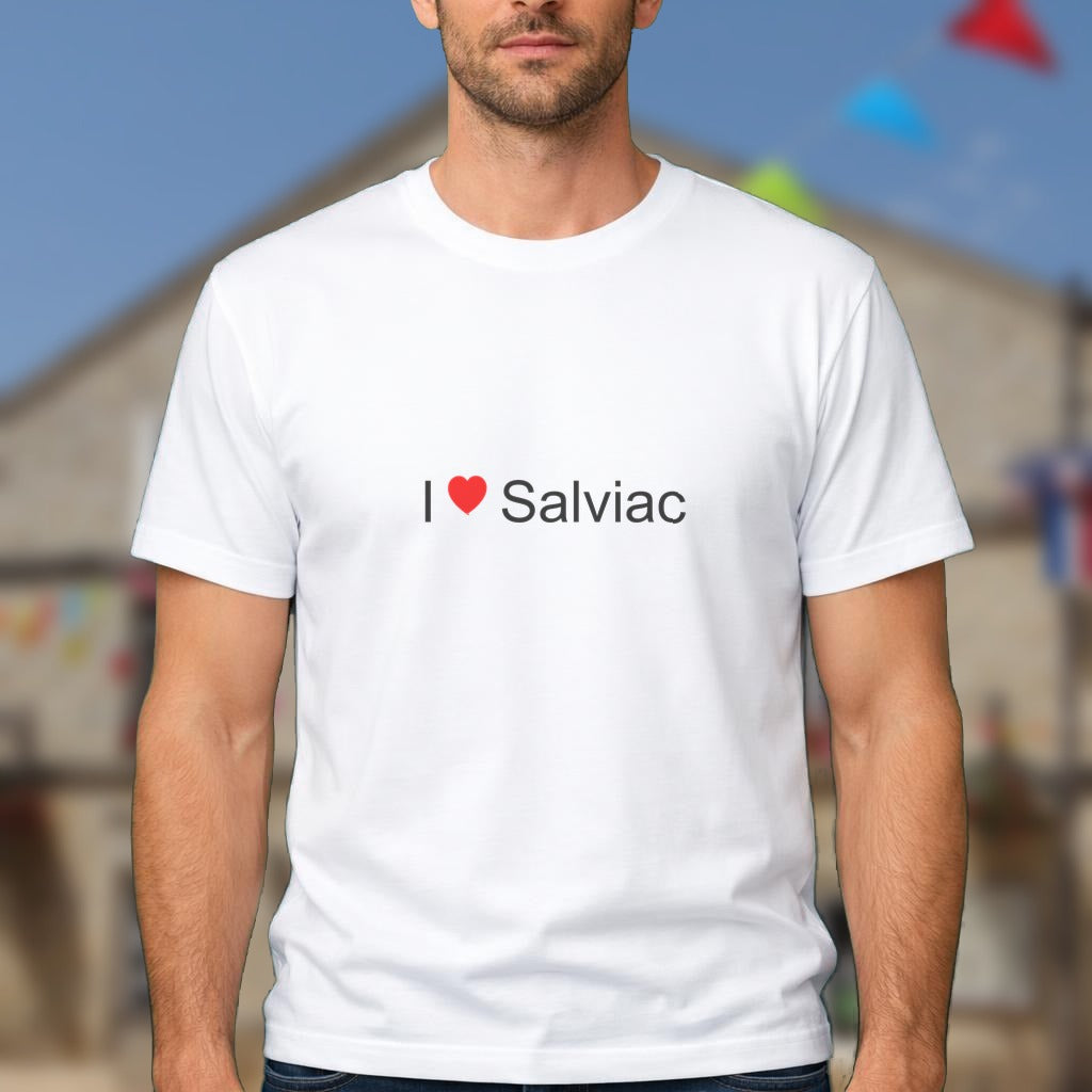 T-shirt I love salviac