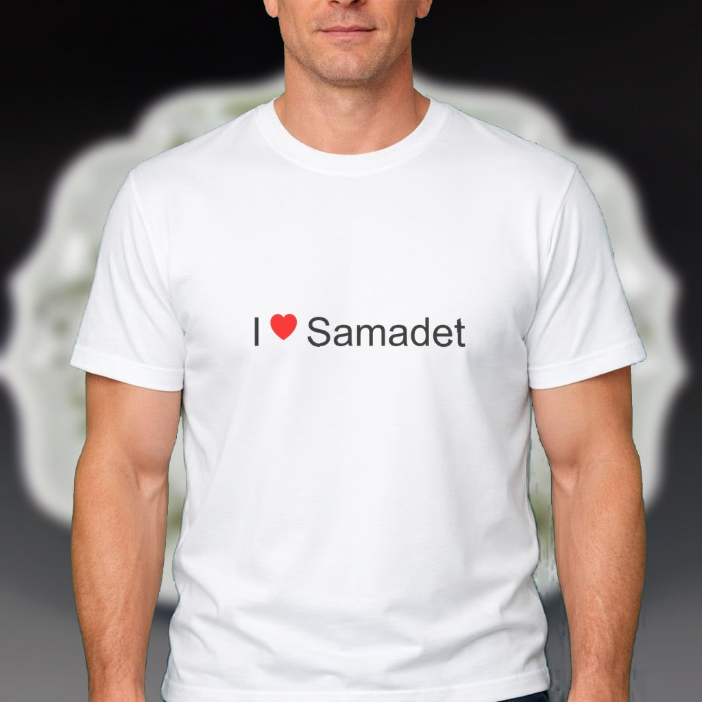 T-shirt I love samadet