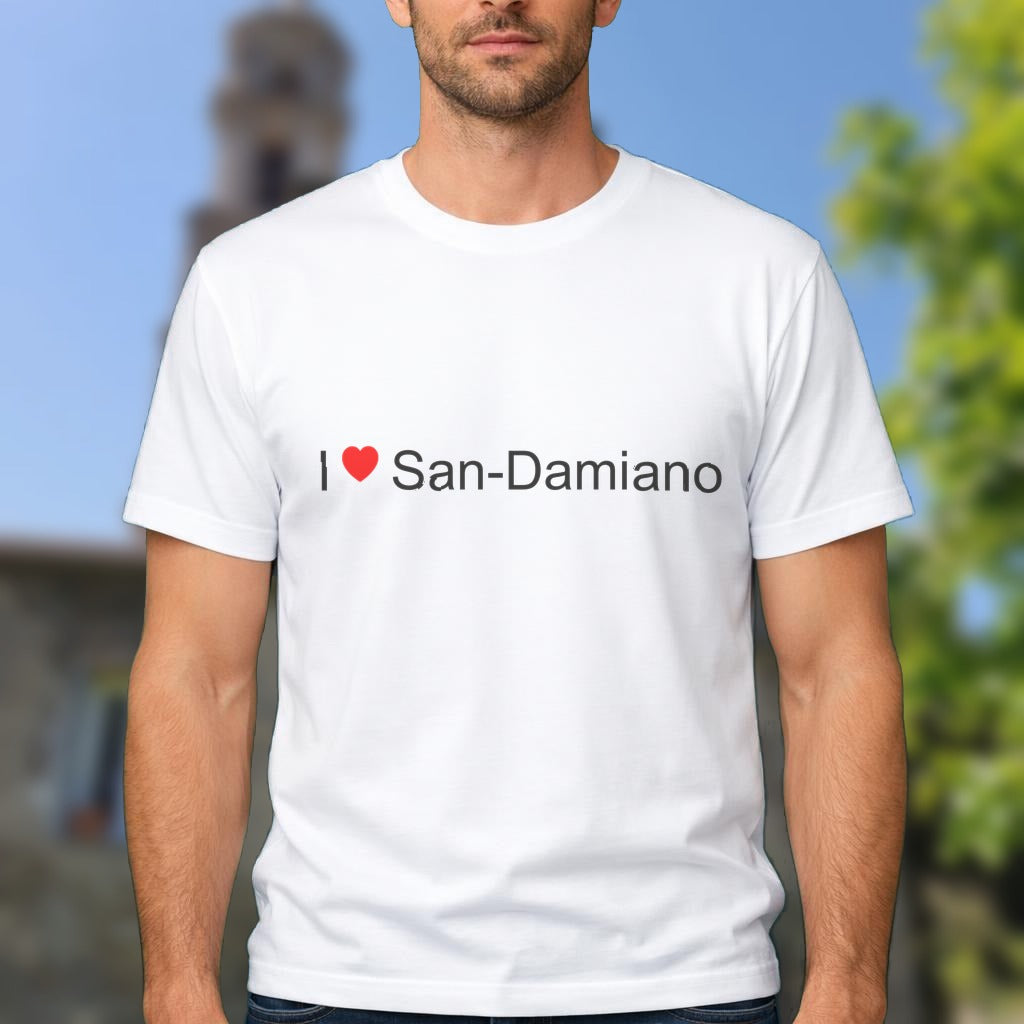 T-shirt I love san-damiano