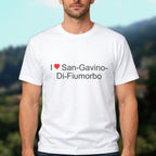 T-shirt I love san-gavino-di-fiumorbo