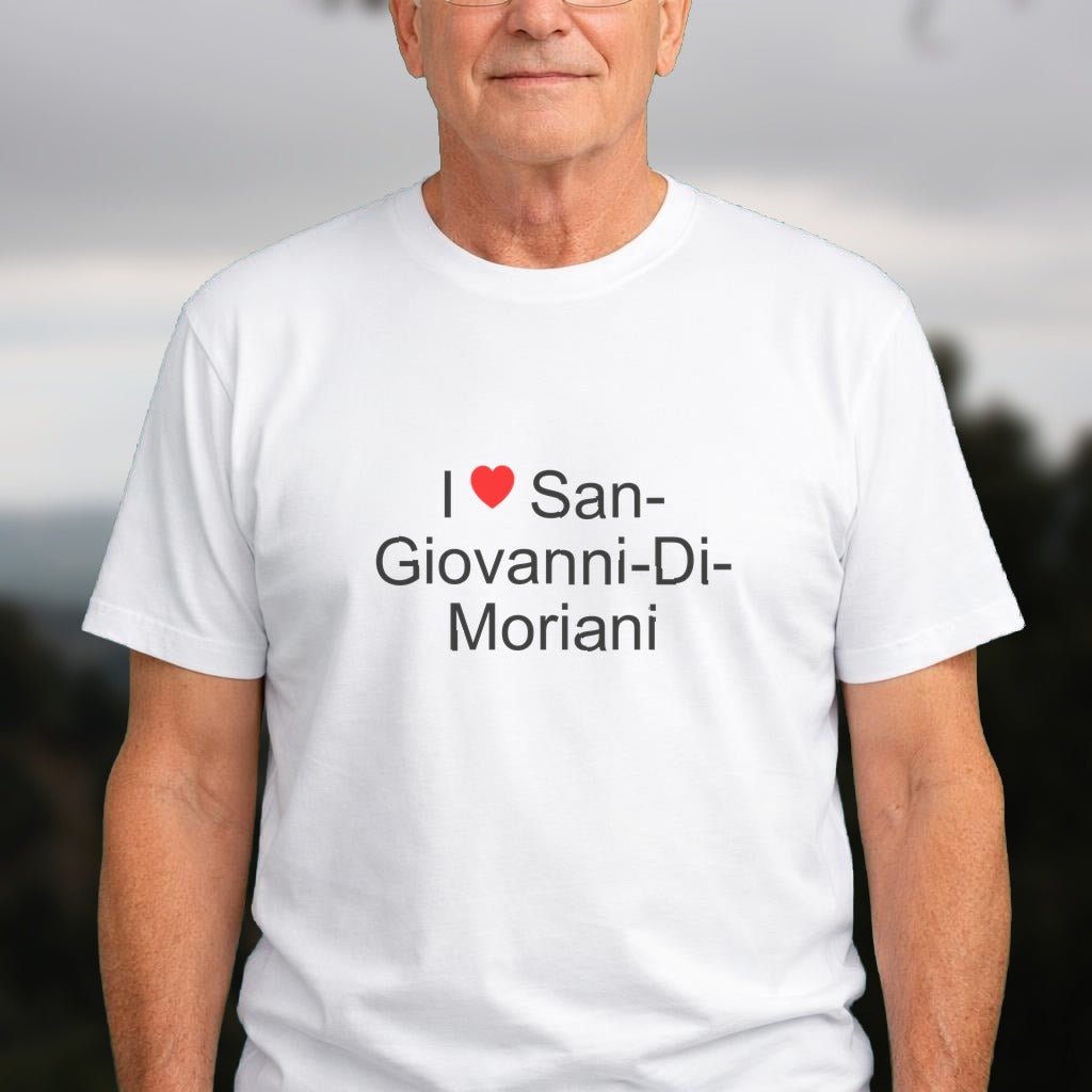 T-shirt I love san-giovanni-di-moriani