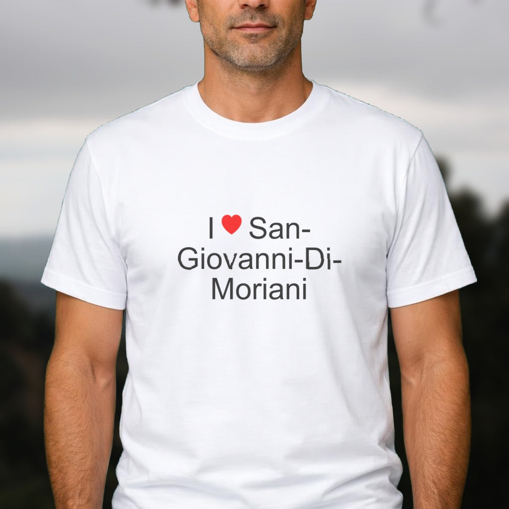 T-shirt I love san-giovanni-di-moriani