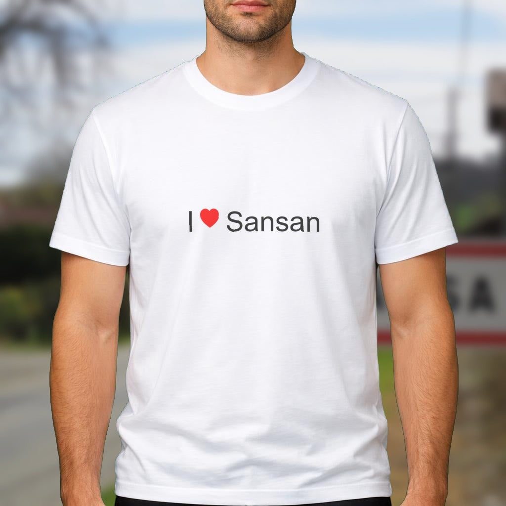 T-shirt I love sansan