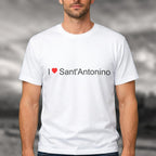 T-shirt I love sant'antonino