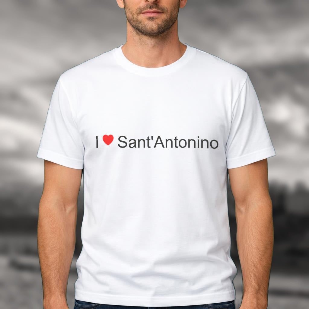 T-shirt I love sant'antonino