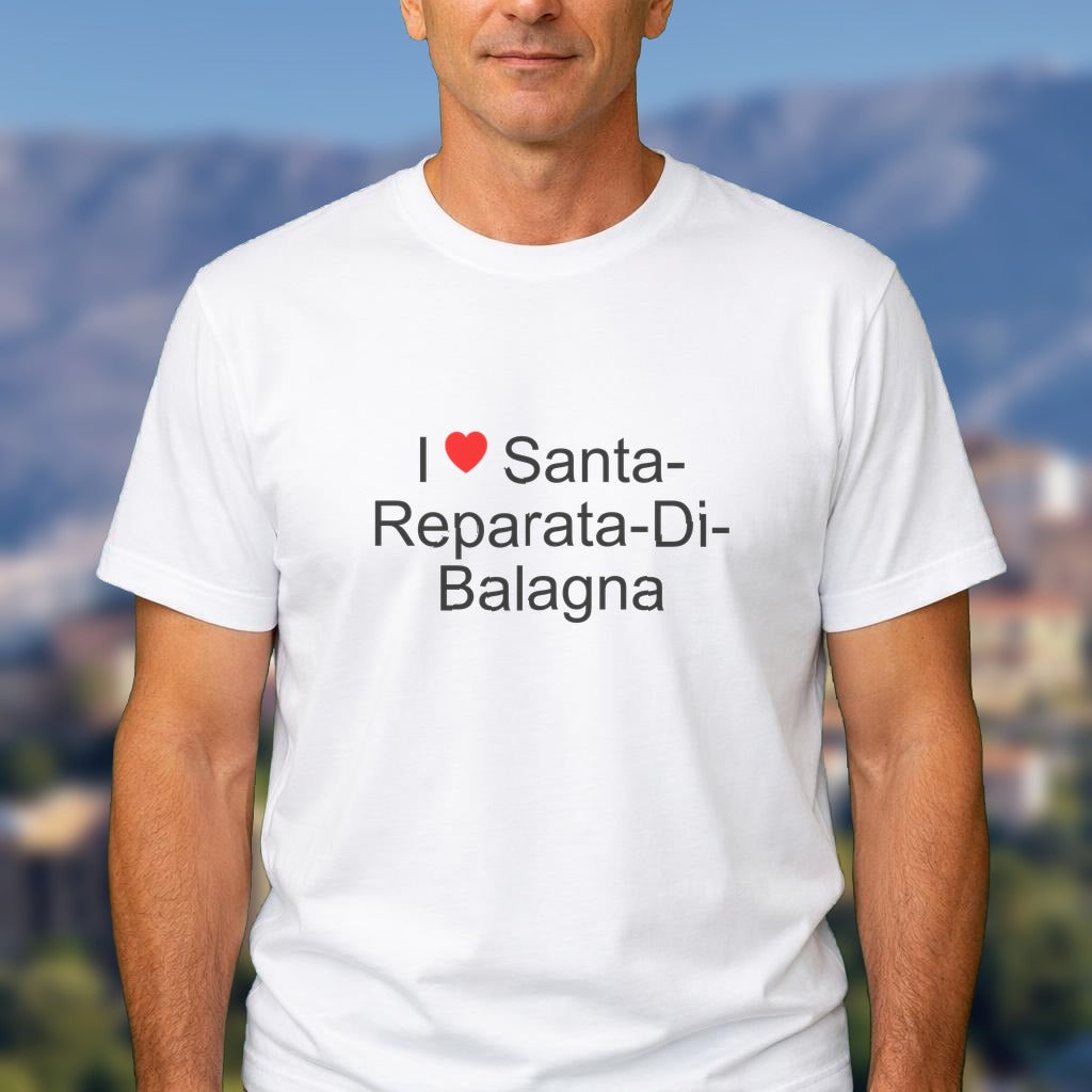 T-shirt I love santa-reparata-di-balagna