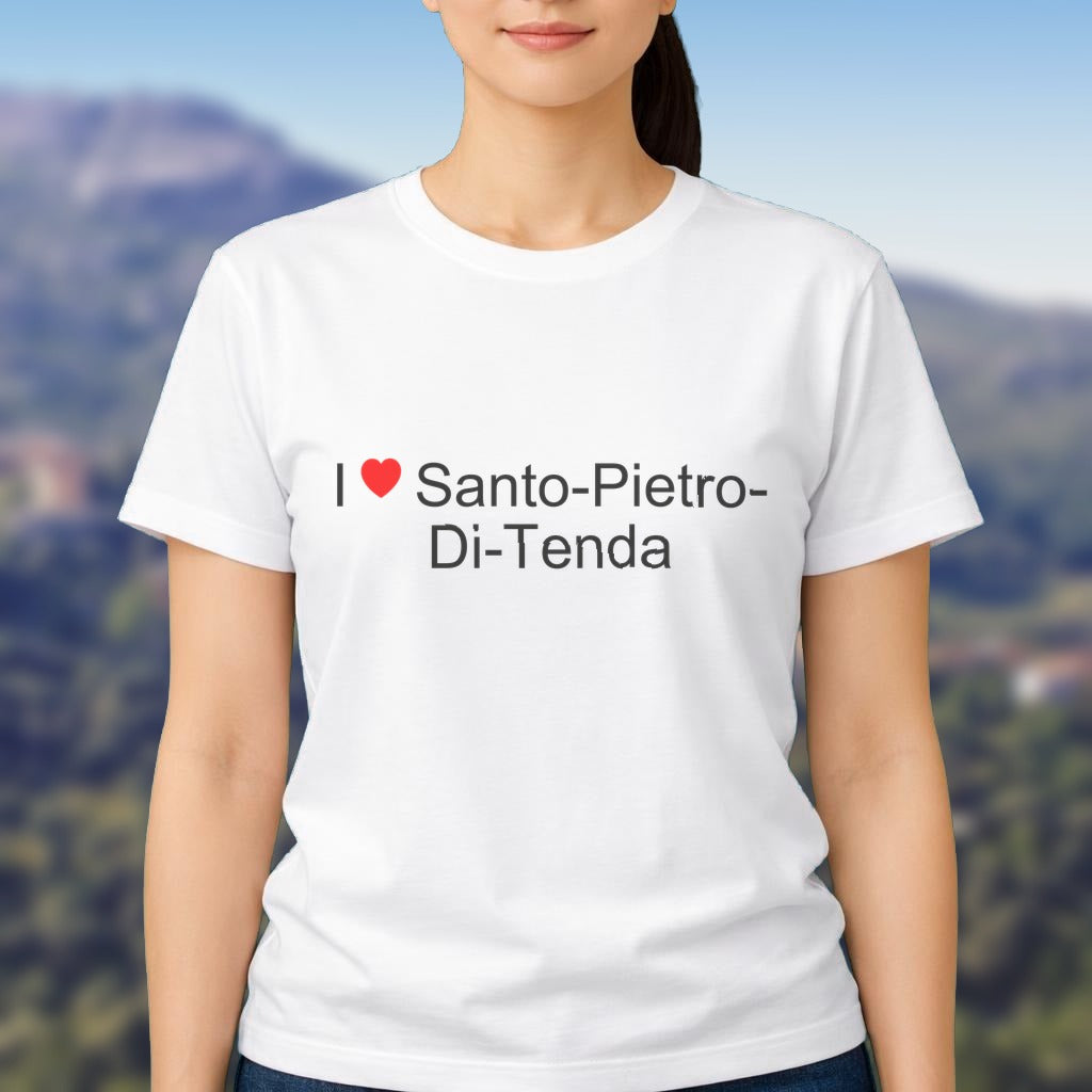 T-shirt I love santo-pietro-di-tenda