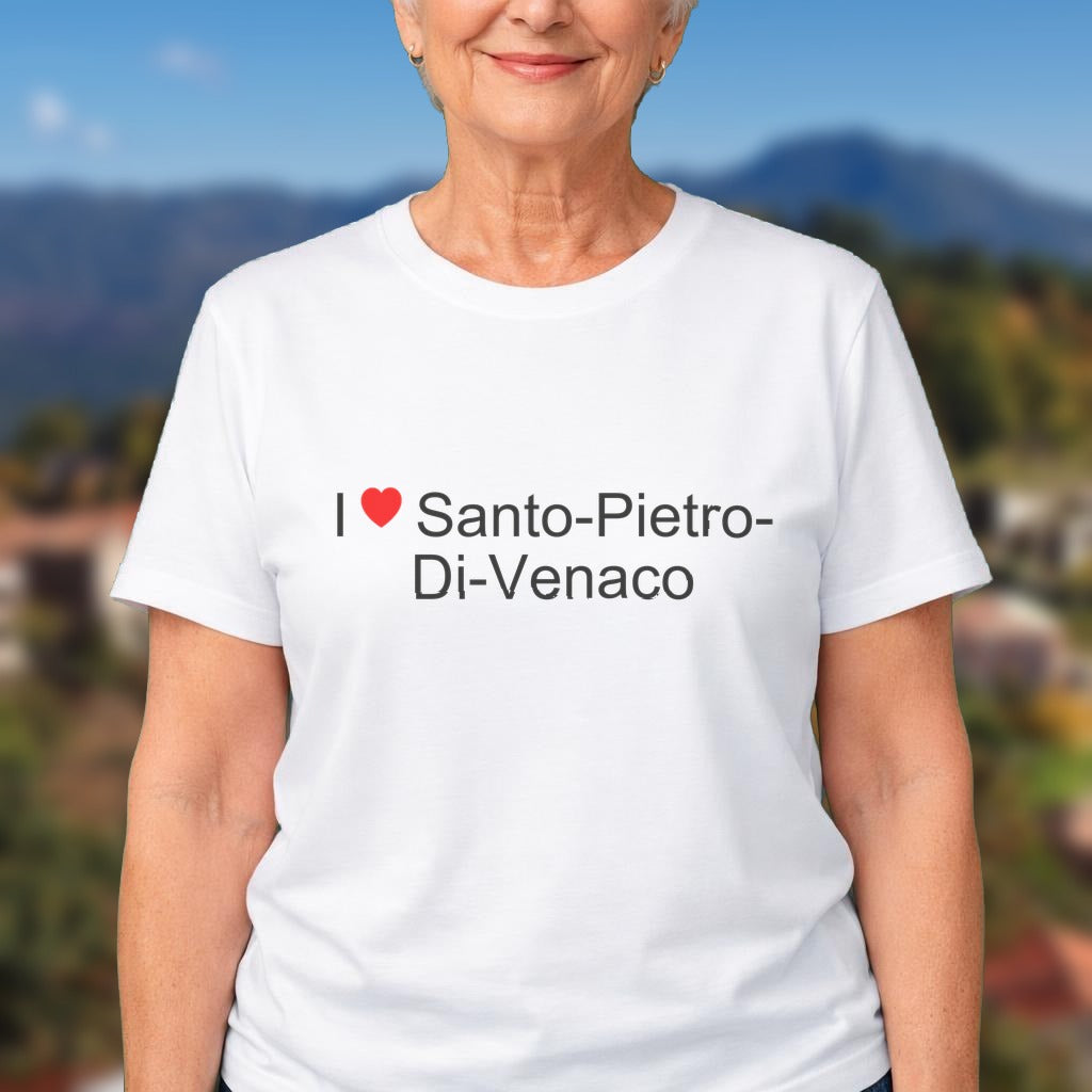 T-shirt I love santo-pietro-di-venaco
