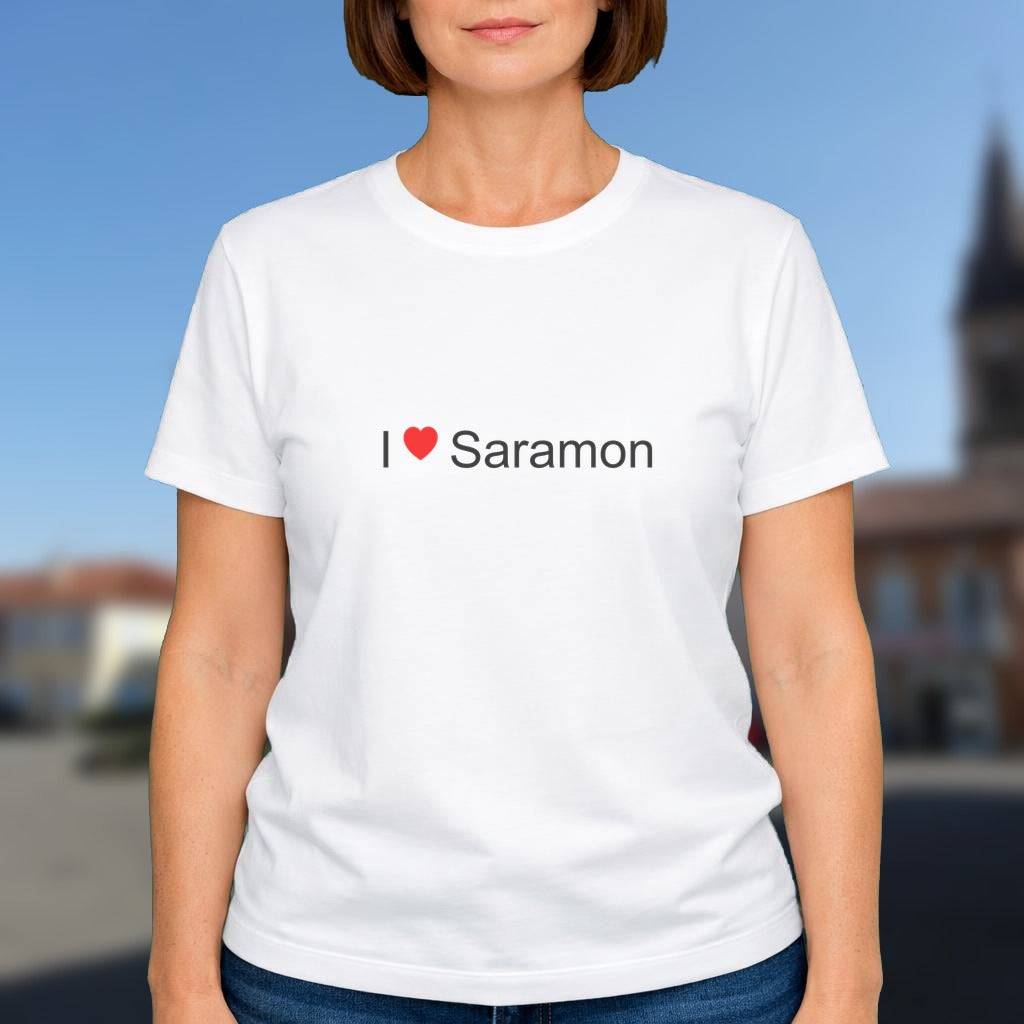 T-shirt I love saramon