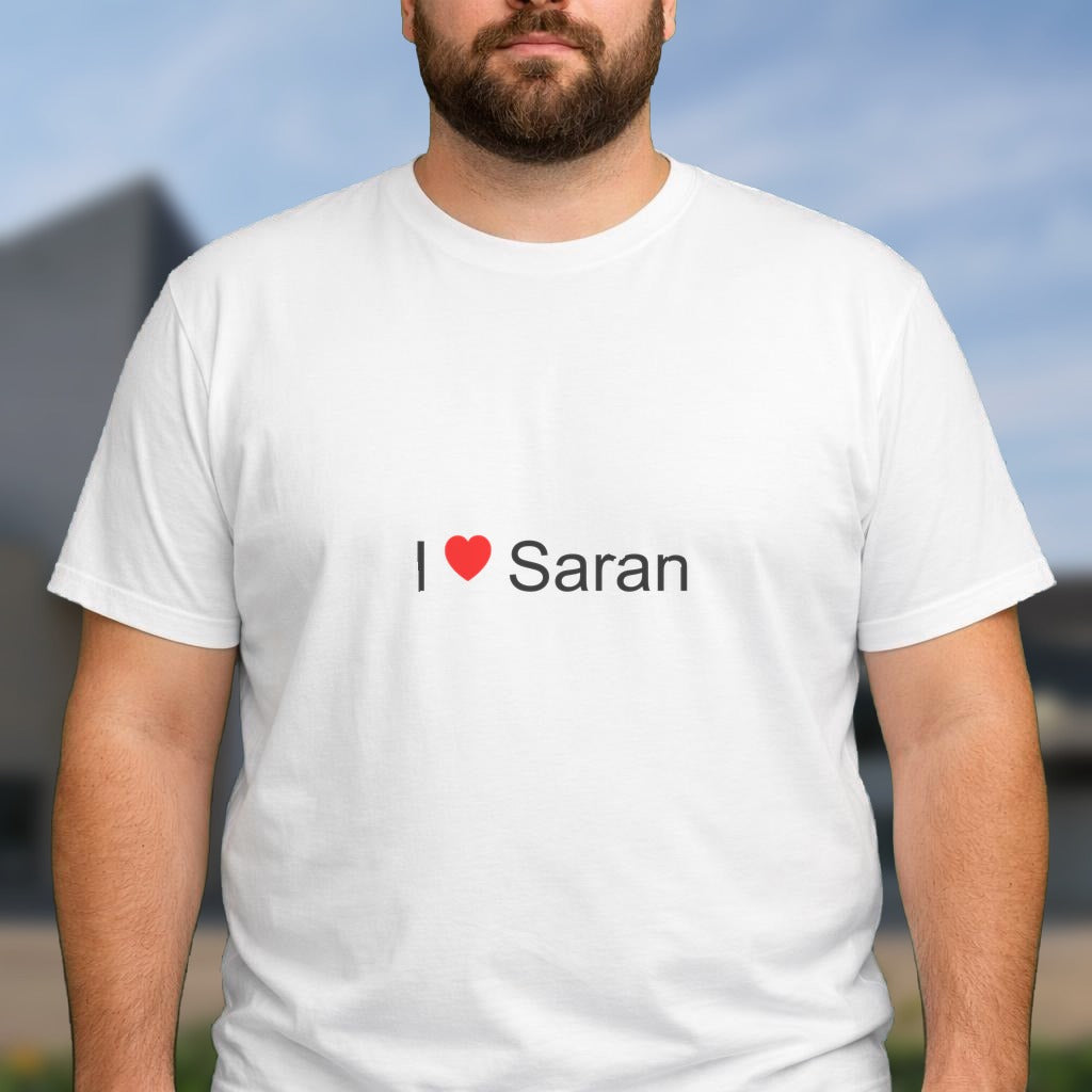 T-shirt I love saran
