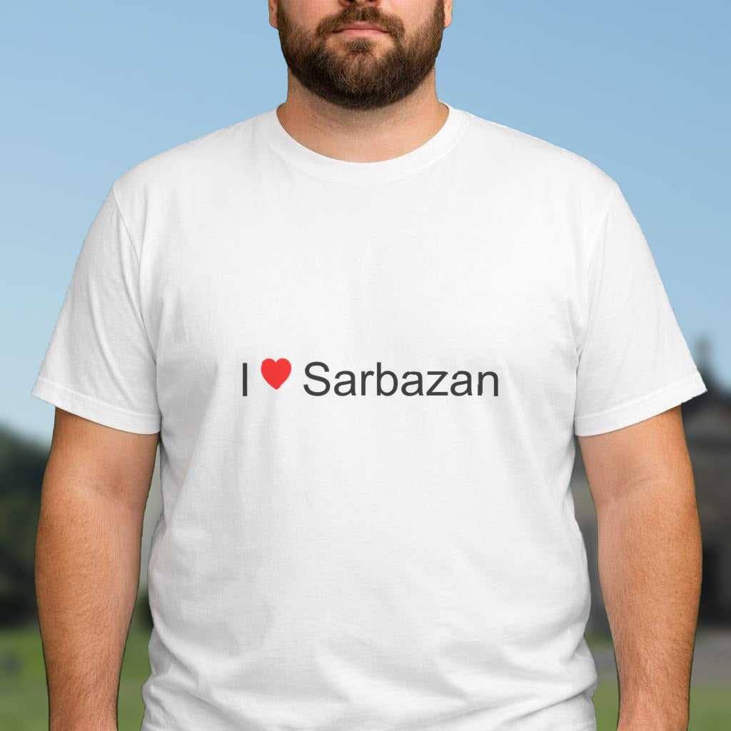 T-shirt I love sarbazan