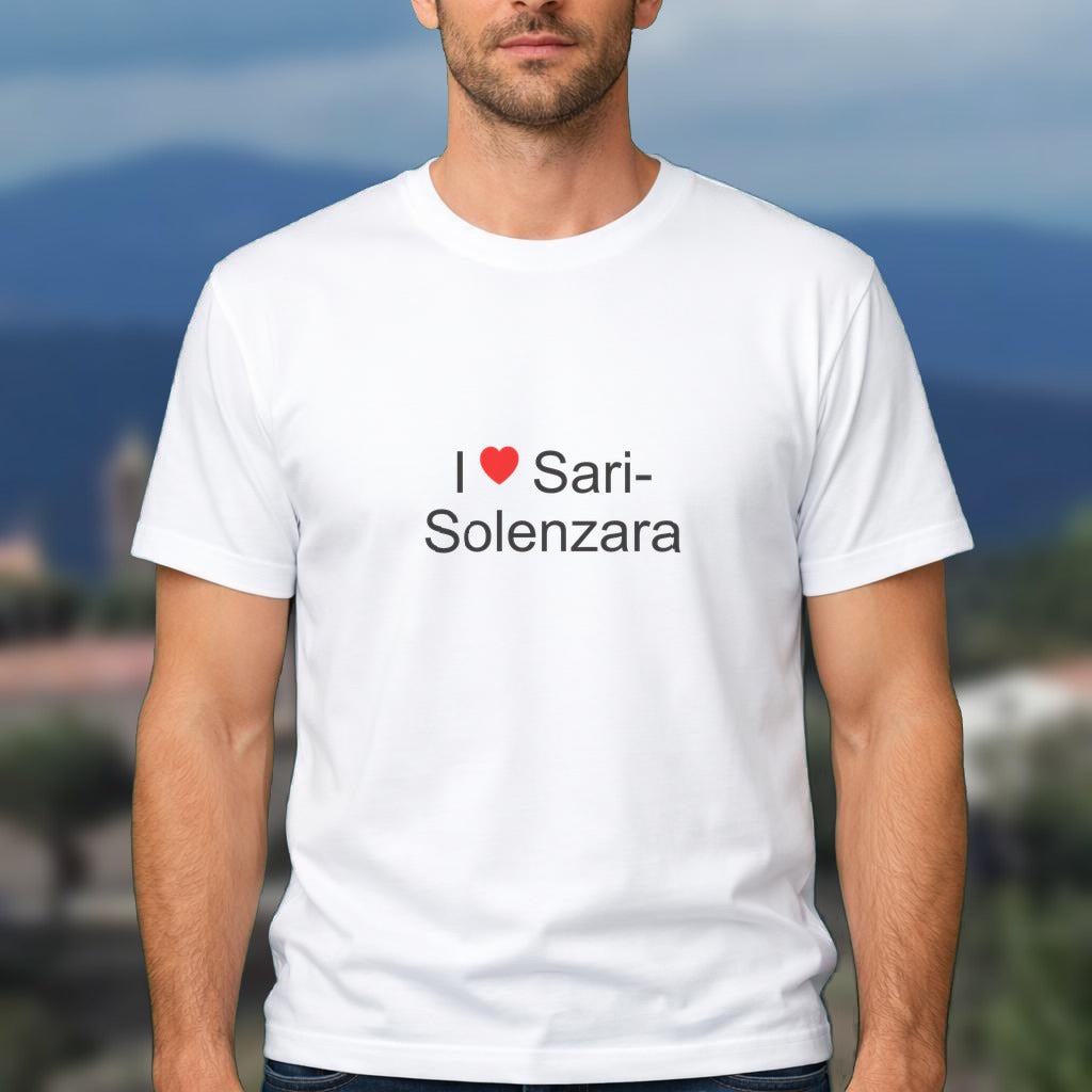 T-shirt I love sari-solenzara