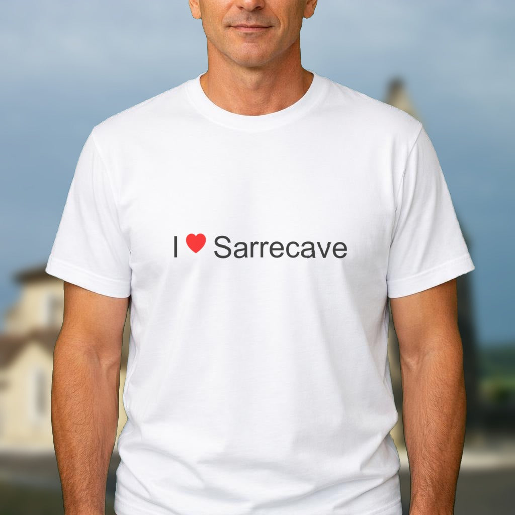 T-shirt I love sarrecave