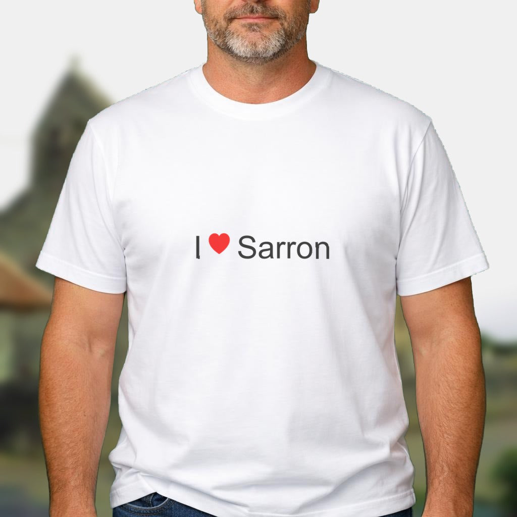 T-shirt I love sarron