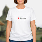 T-shirt I love sarron