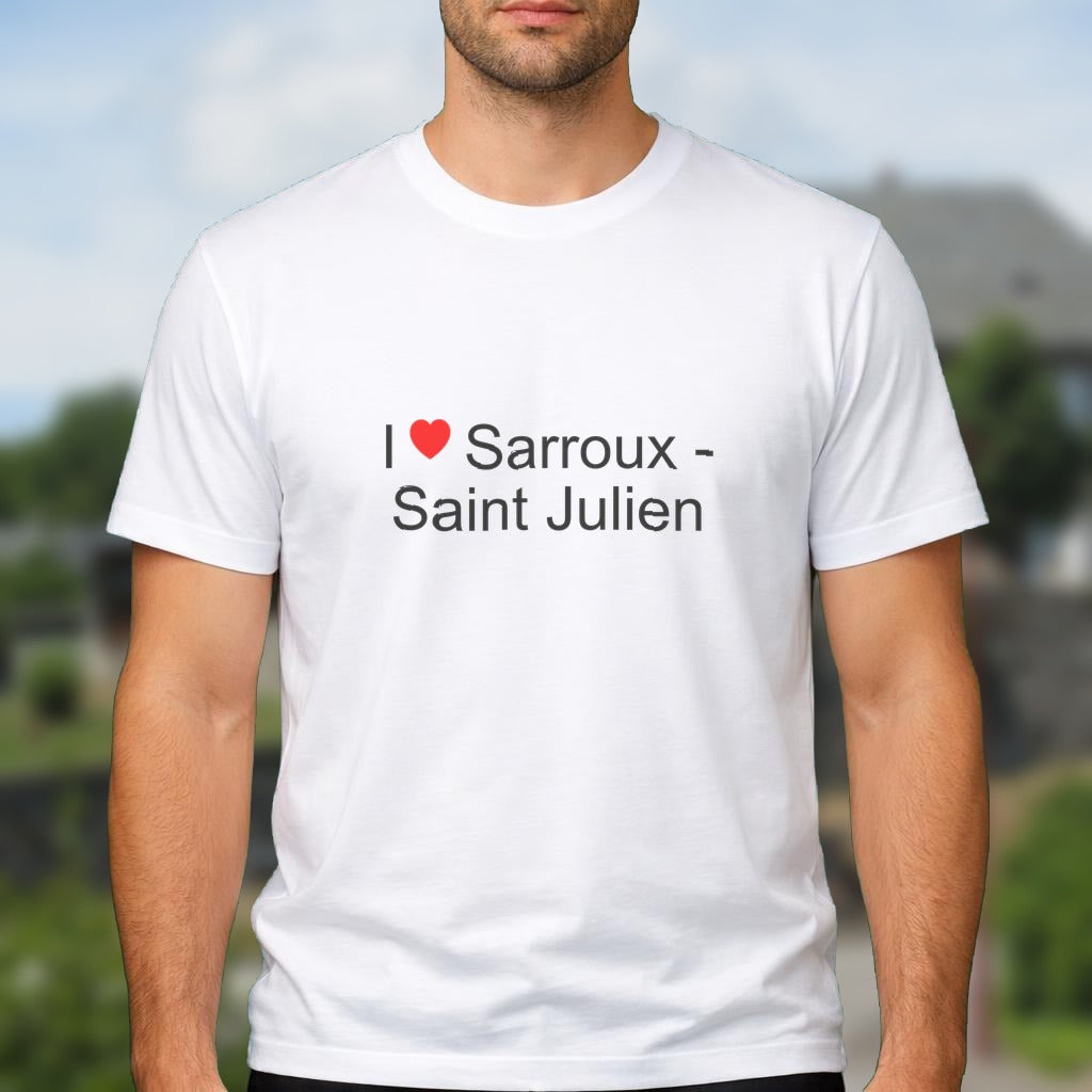 T-shirt I love sarroux - saint julien