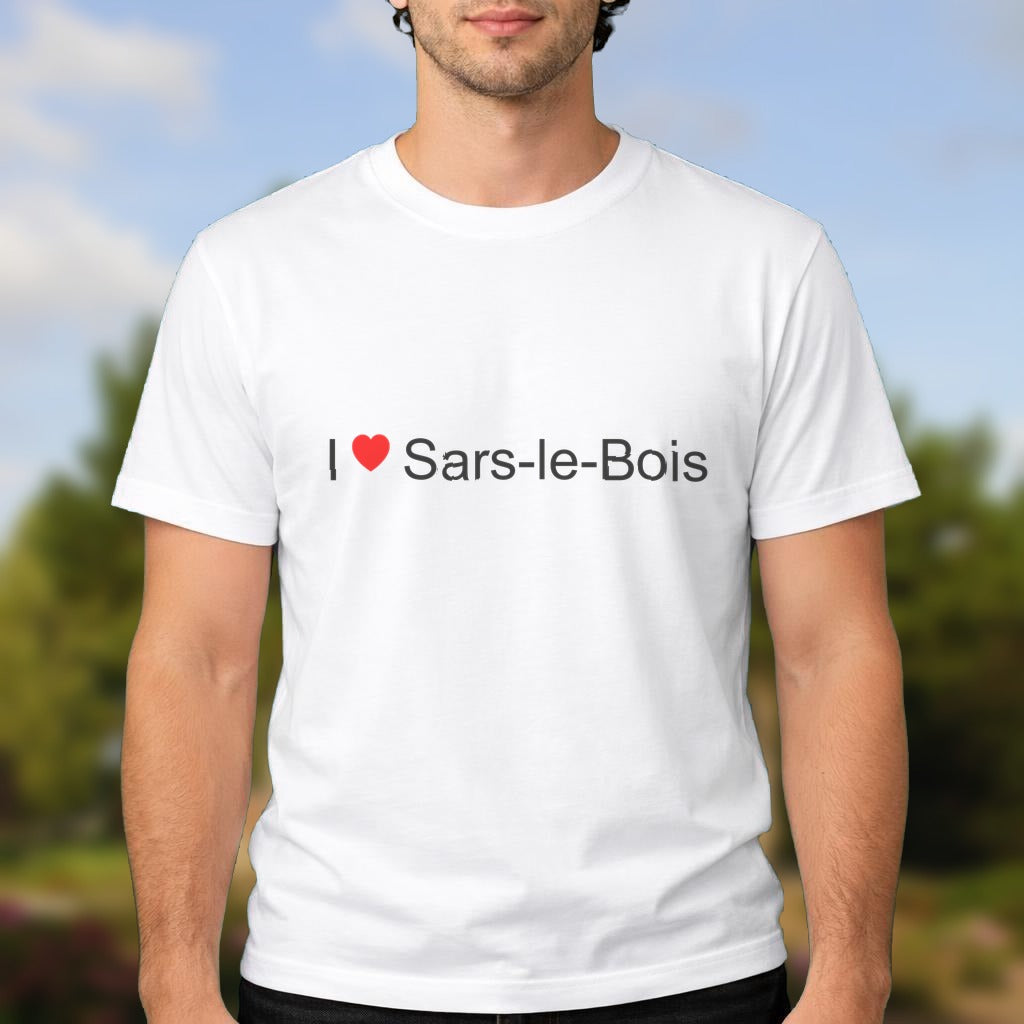 T-shirt I love sars-le-bois