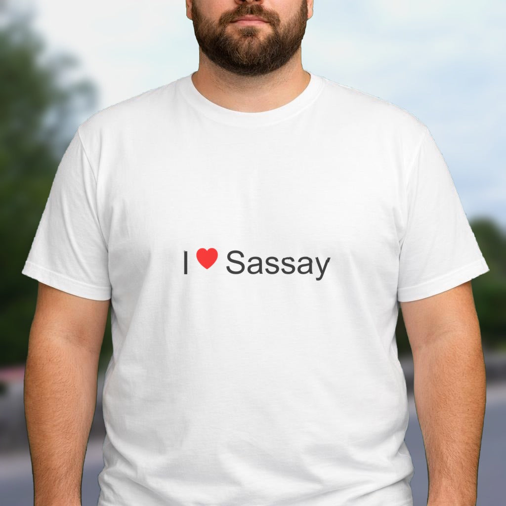 T-shirt I love sassay