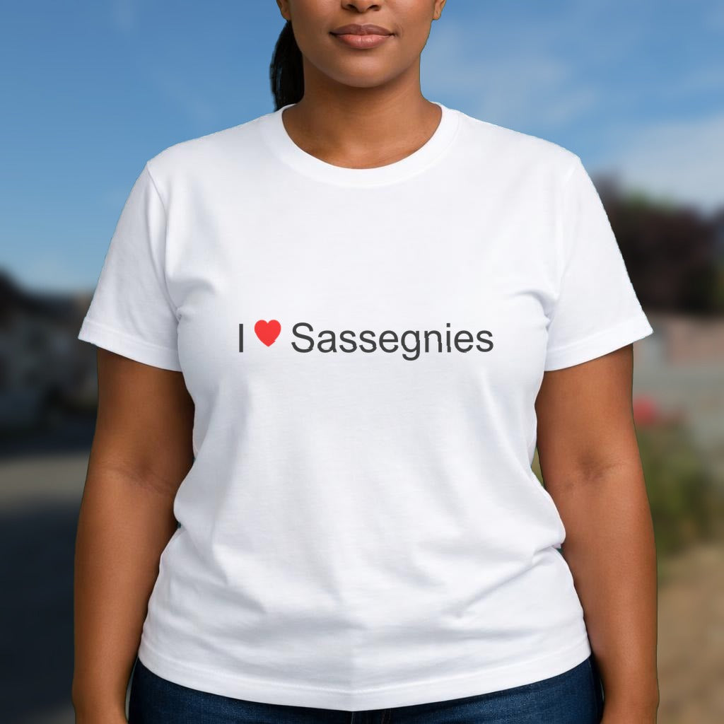 T-shirt I love sassegnies