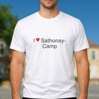 T-shirt I love sathonay-camp
