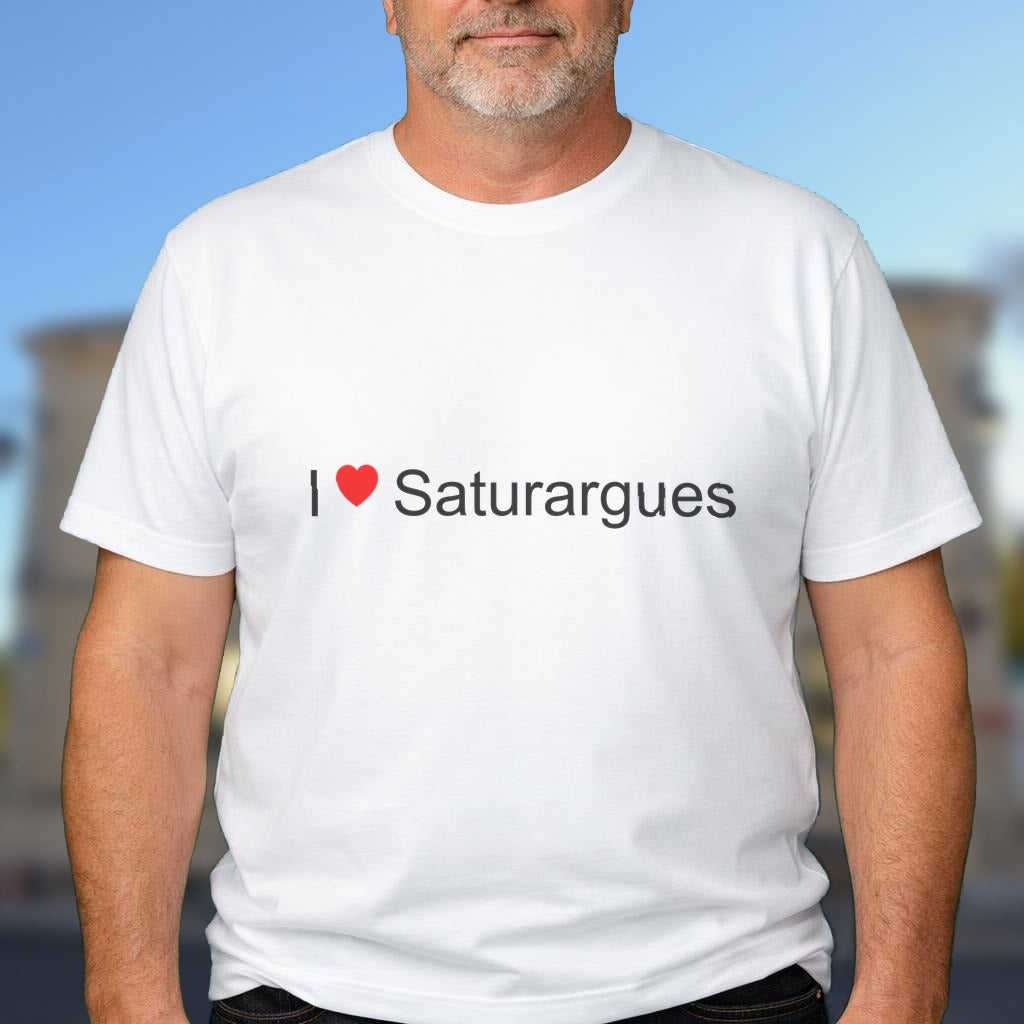T-shirt I love saturargues