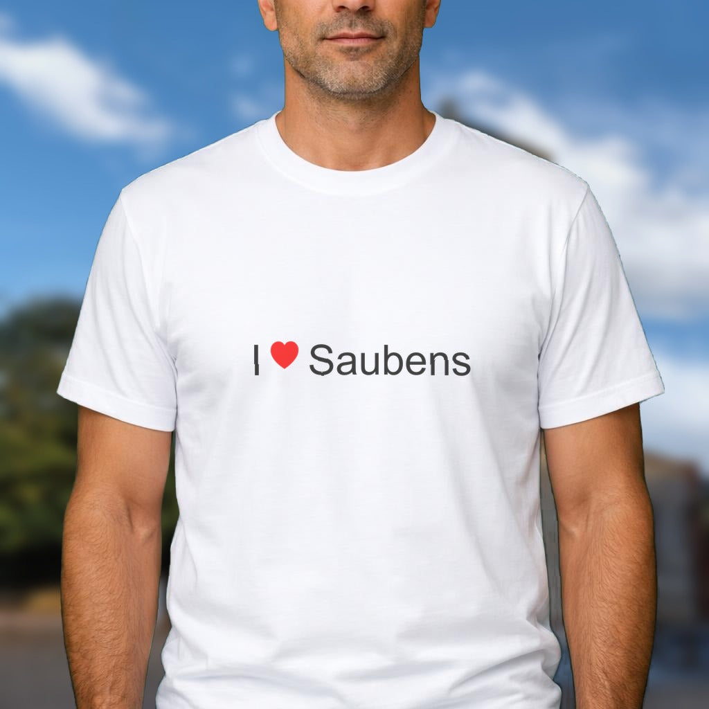 T-shirt I love saubens