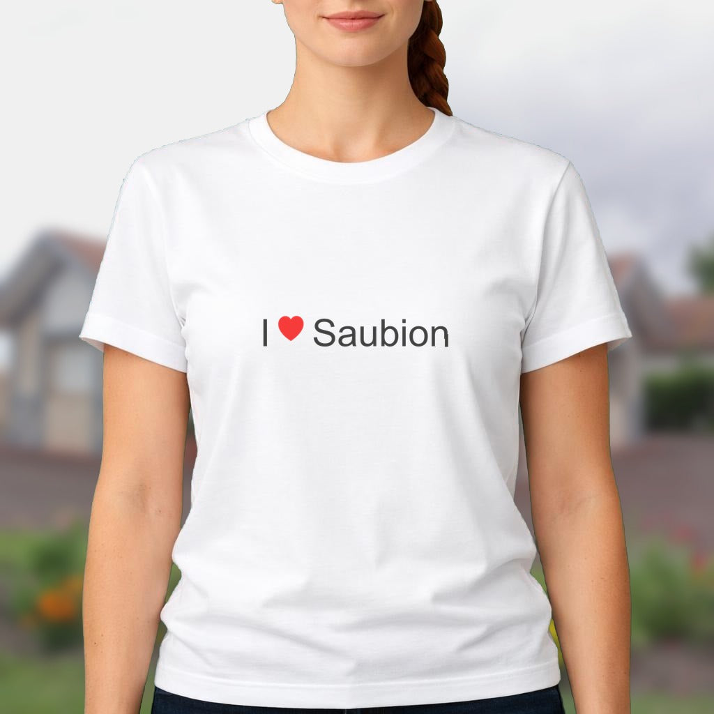 T-shirt I love saubion