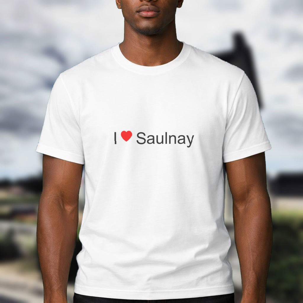 T-shirt I love saulnay