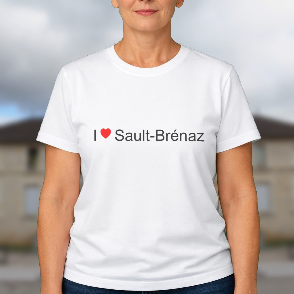 T-shirt I love sault-brénaz