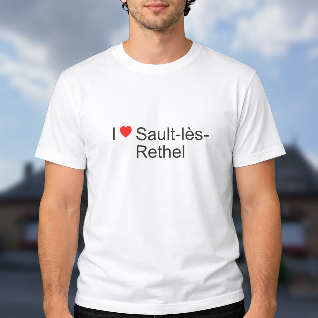 T-shirt I love sault-lès-rethel